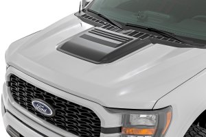 Ford F-150 Hood Scoop - Rough Country - D1 Stone Gray - '21-'24
